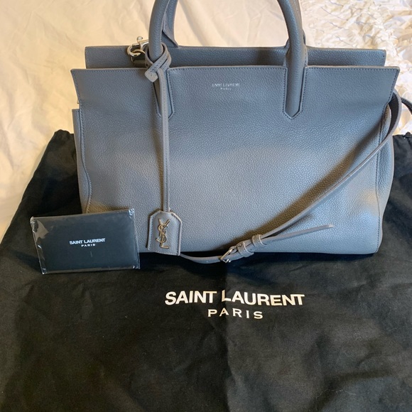 Pre loved Saint Laurent Rive Gauche Cabas in small - Picture 3 of 9